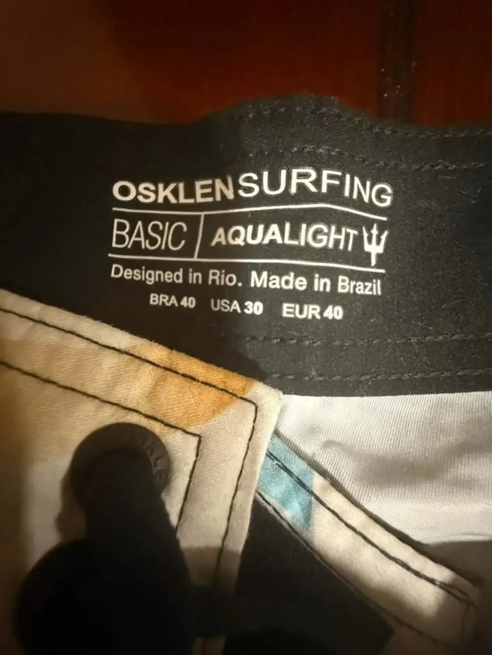 Osklen Surfing Basic Aqualight Boardshorts Size USA 30 Floral Pineapple